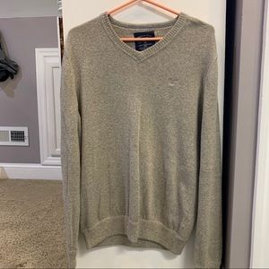 Droop V neck sweater